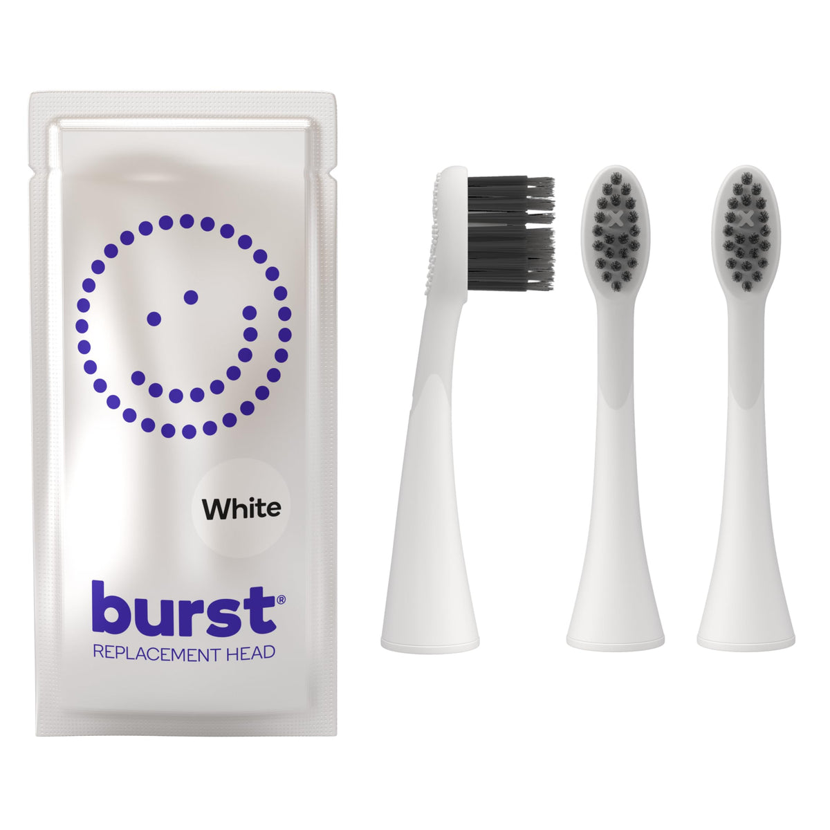 Burst cabezal principal pack de 3 mostrando ajuste preciso y confianza