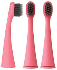 Burst cabezal rosa frontal mostrando ajuste perfecto y seguridad