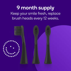 BURST textura de las cerdas con corte interdental para mejor acceso interdental