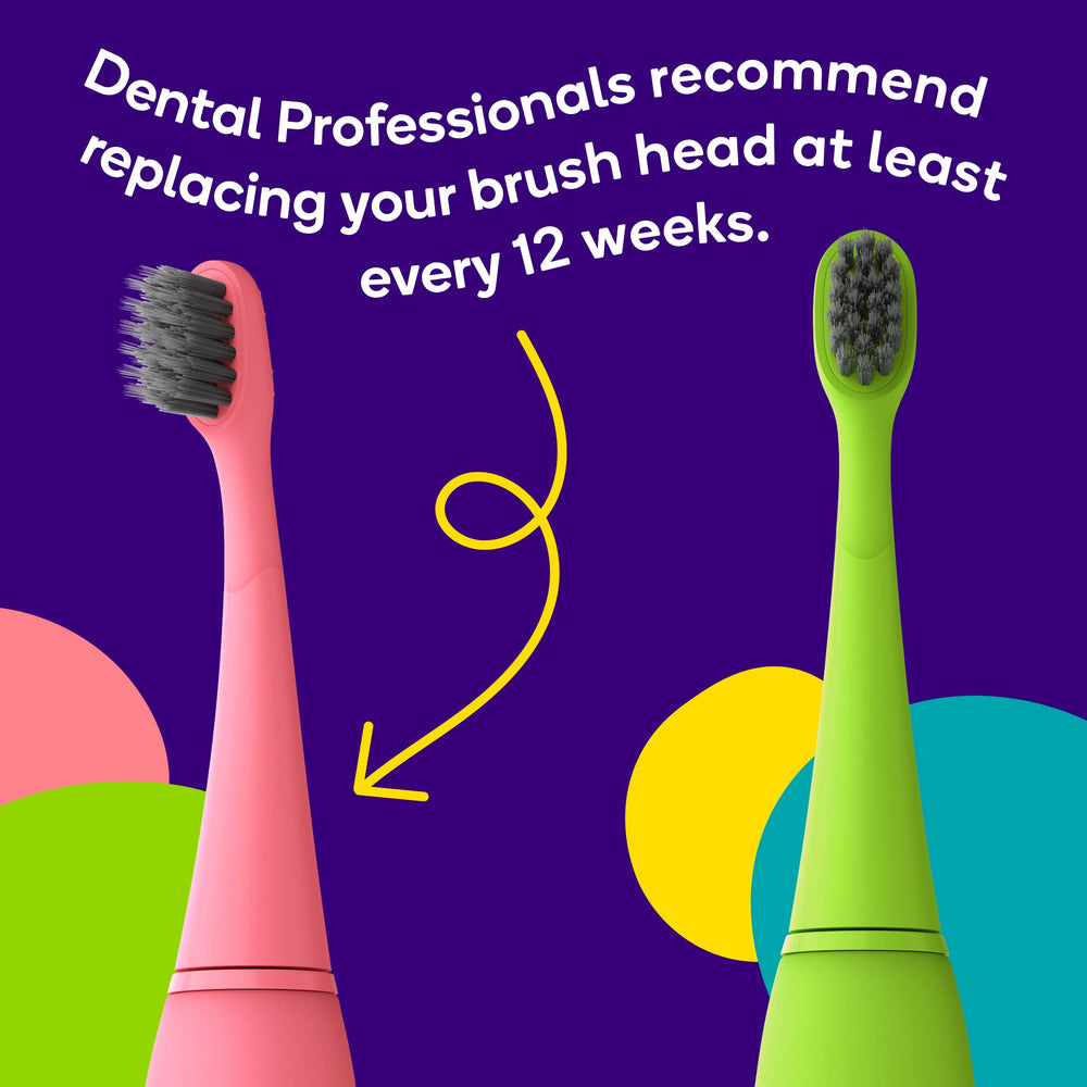 Burst detalle de cerdas interdental que mejora limpieza entre dientes