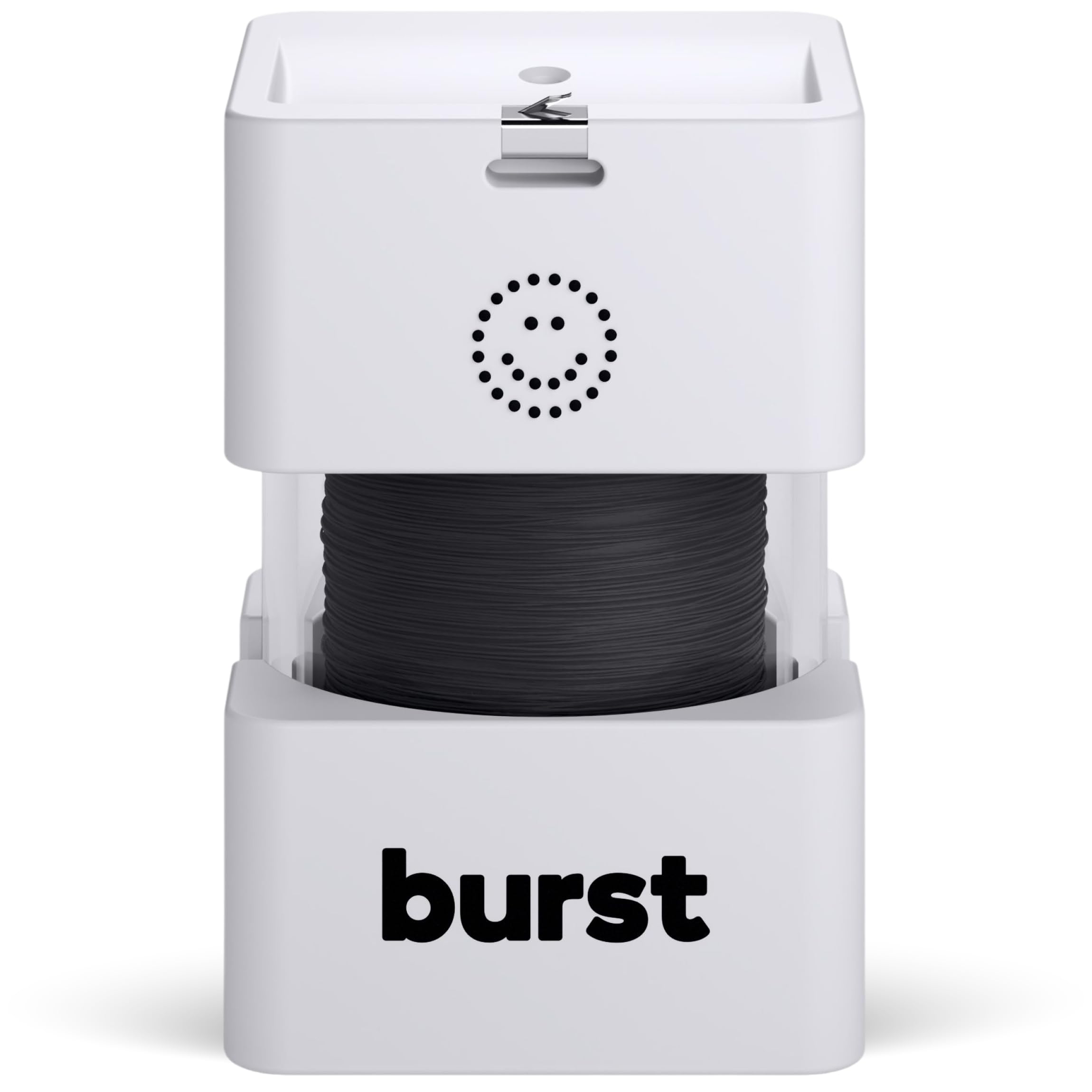 Burst dispensador frontal elegante, presenta fácil acceso y ahorro
