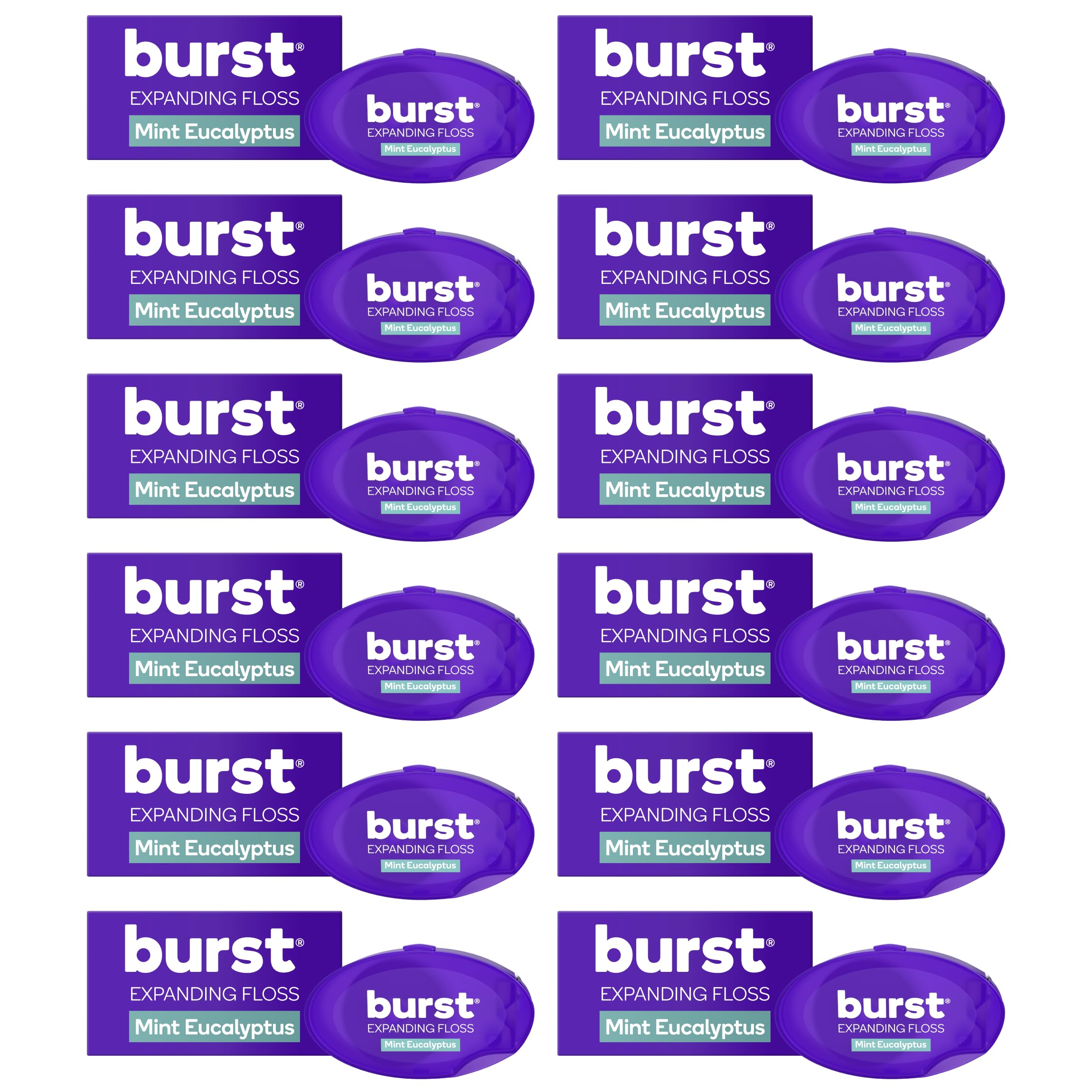 BURST envase frontal mini mostrando compactación y facilidad de transporte