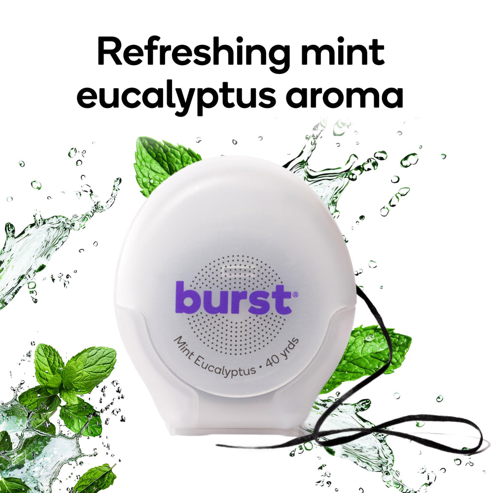 Burst hilo con residuos de café que evidencia absorción de manchas