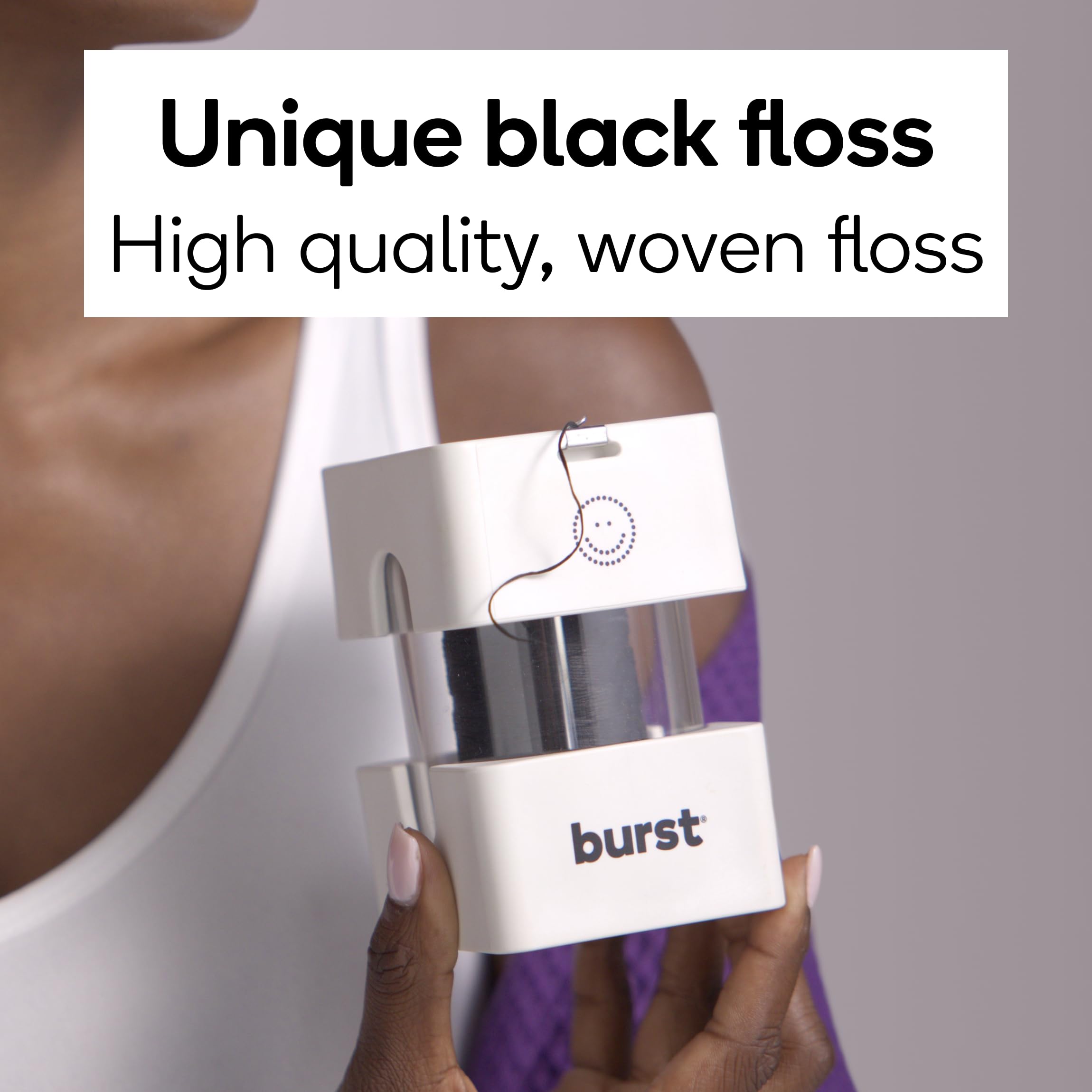 Burst textura del hilo expandible, limpieza amplia y suave