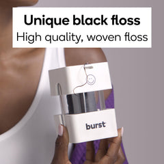 Burst textura del hilo expandible, limpieza amplia y suave
