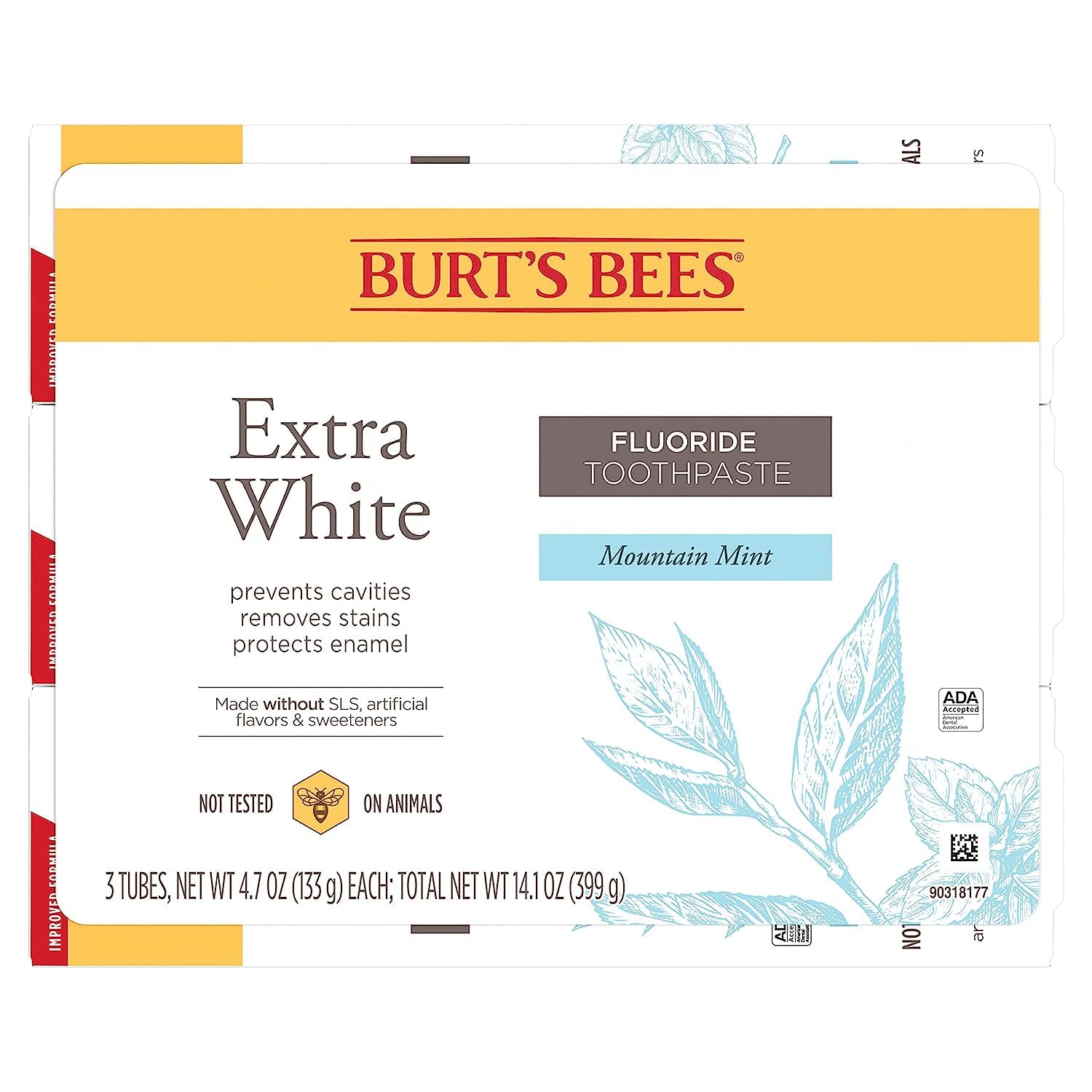 Burt's Bees comparación de tamaño 4.7 oz muestra porción práctica