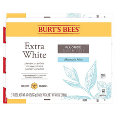 Burt's Bees comparación de tamaño 4.7 oz muestra porción práctica