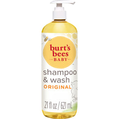 Burt's Bees botella al frente mostrando diseño limpio y beneficios visibles