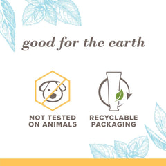 Burt's Bees textura cremosa sobre fondo blanco, beneficio aplicación uniforme