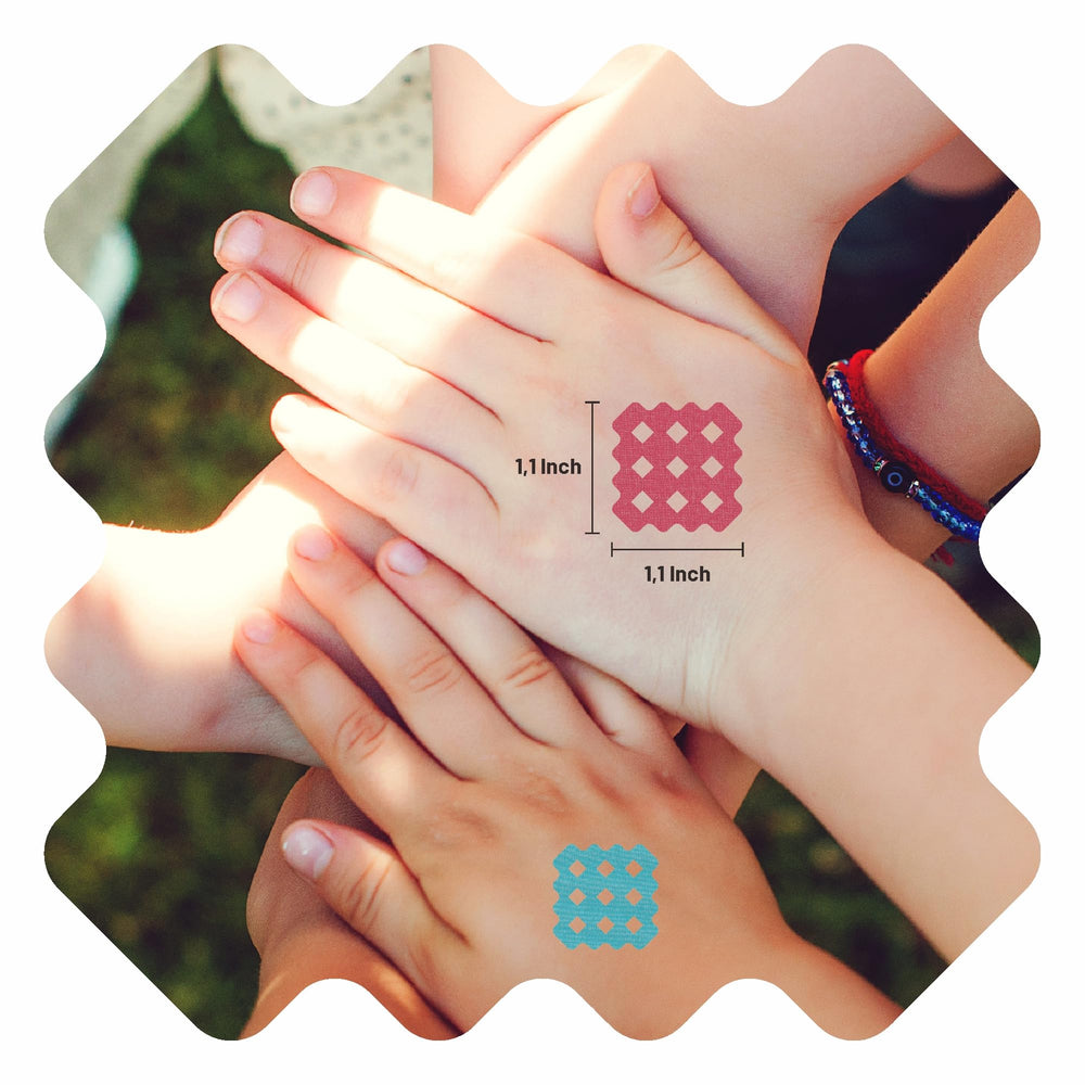 BUZZPATCH parches con diseños coloridos que gustan a los niños