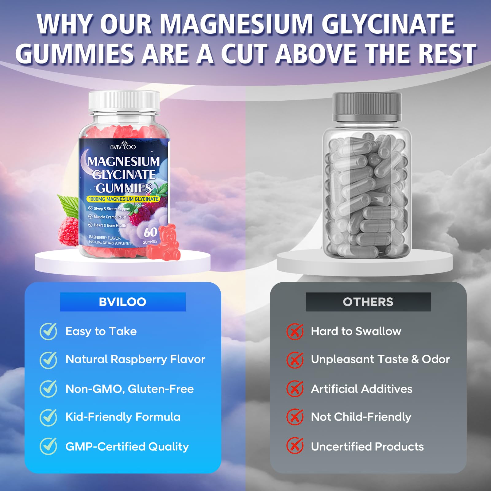 BVIVLOO gominolas sabor frambuesa, experiencia de consumo agradable