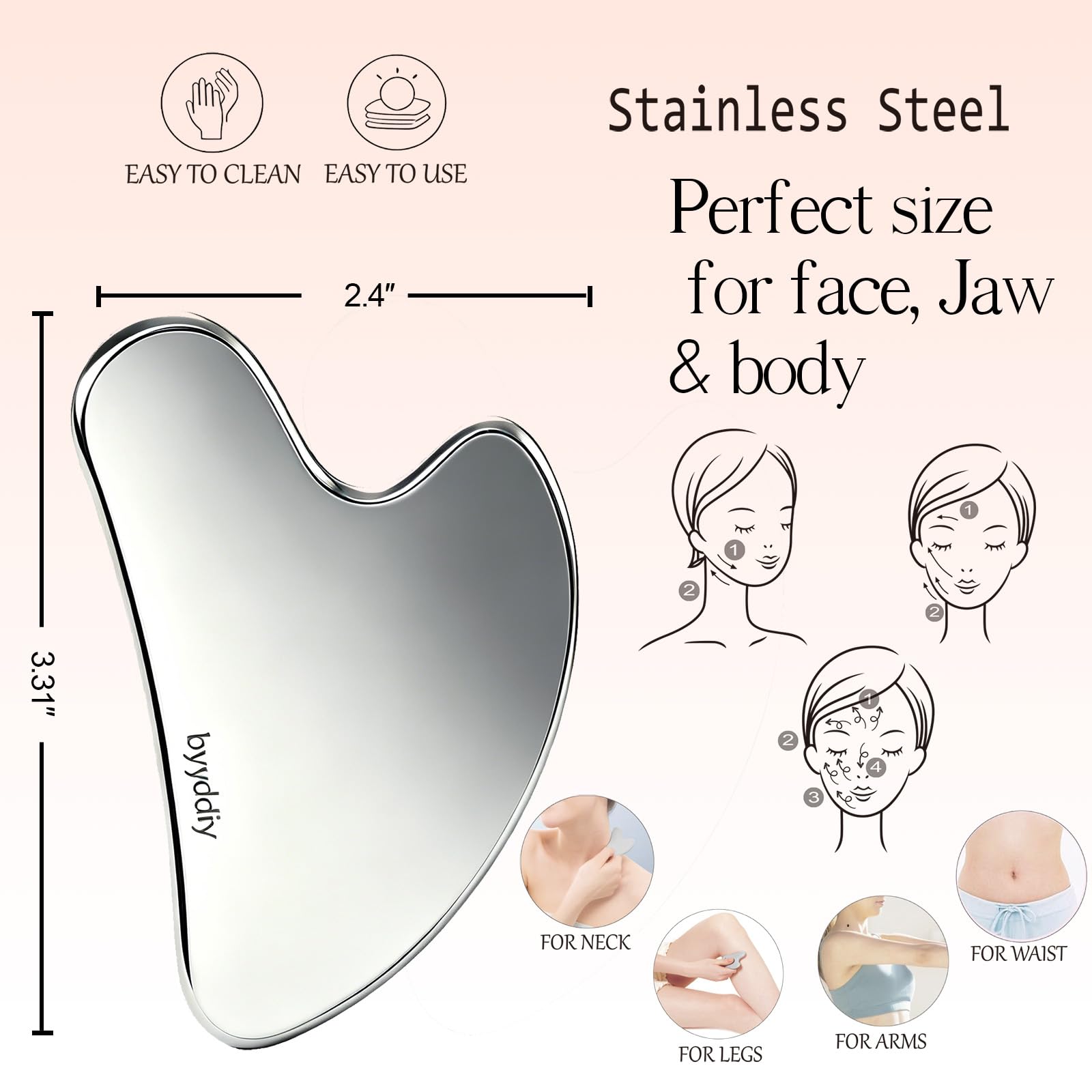 BYYDDIY primer plano del borde diseñado para contornos precisos