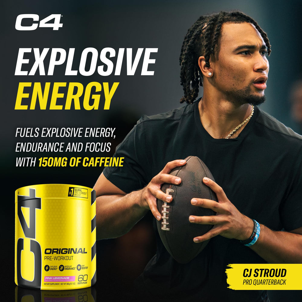 Etiqueta nutricional de C4 enfocada, permite verificar ingredientes y uso seguro