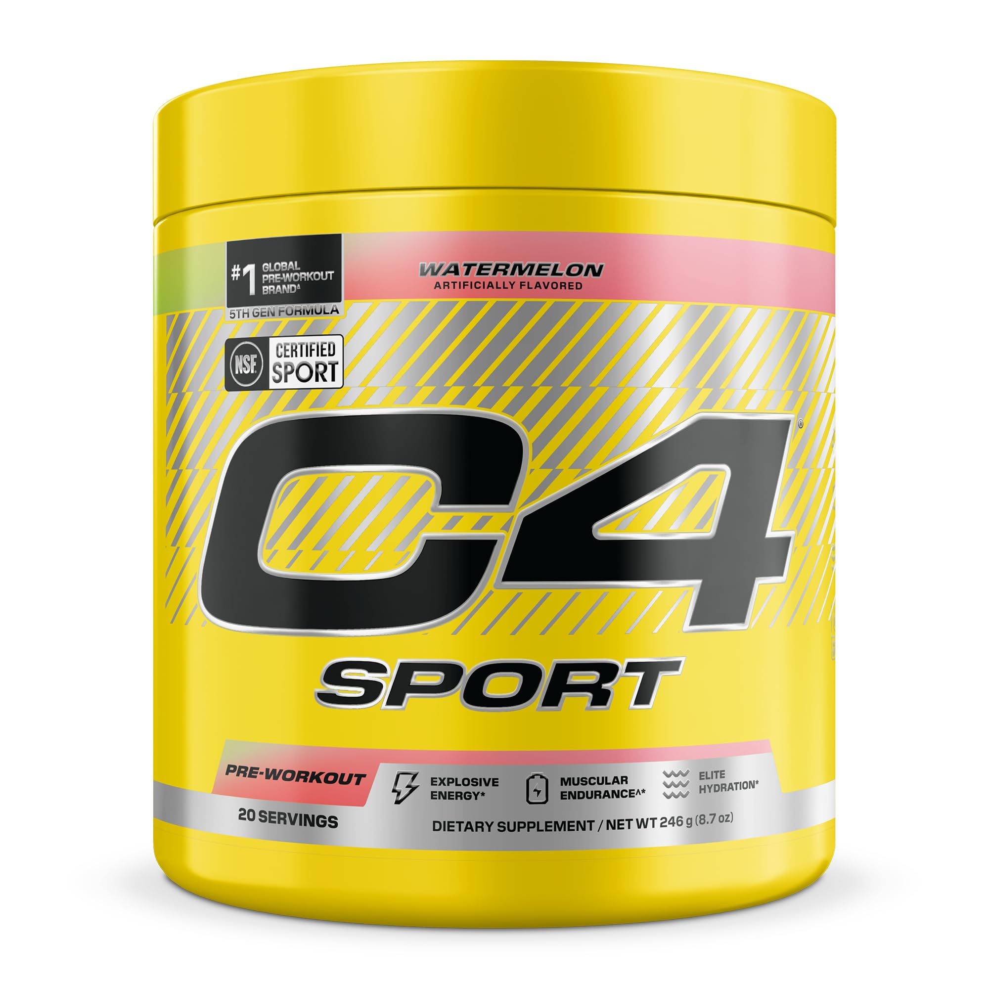 C4 envase frontal mostrando marca y energía explosiva