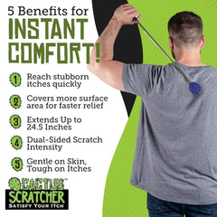 Cactus Scratcher plegado en mano, fácil de guardar y transportar
