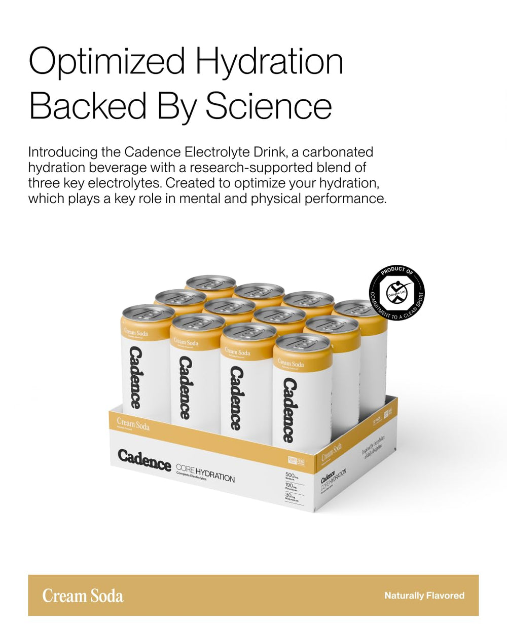 Cadence crema soda primer plano de burbujas resaltando sensación refrescante