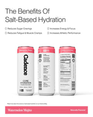 Cadence ingredientes: sodio potasio magnesio, apoyo mineral para rendimiento