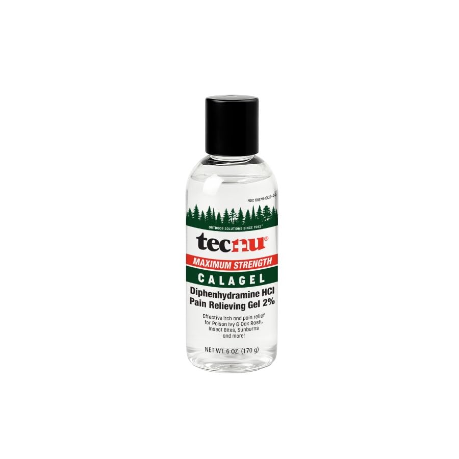 Imagen comparativa del tamaño Calagel 6 oz ideal para botiquín