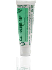 Calmoseptine envase frontal tamaño 20 g mostrando la etiqueta y comodidad de viaje