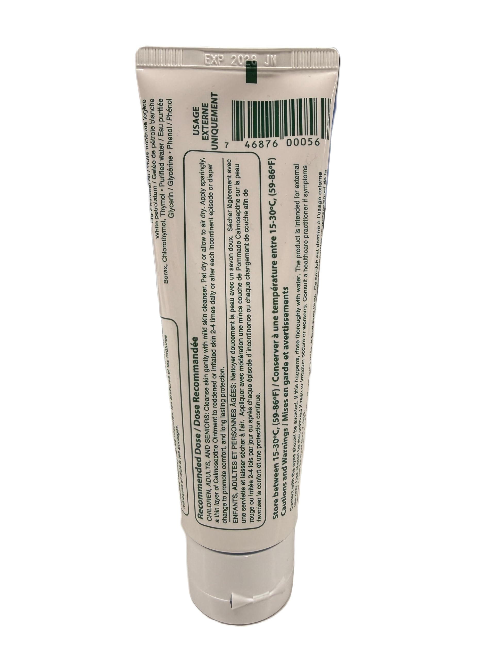 Calmoseptine textura en primer plano que evidencia barrera hidratante