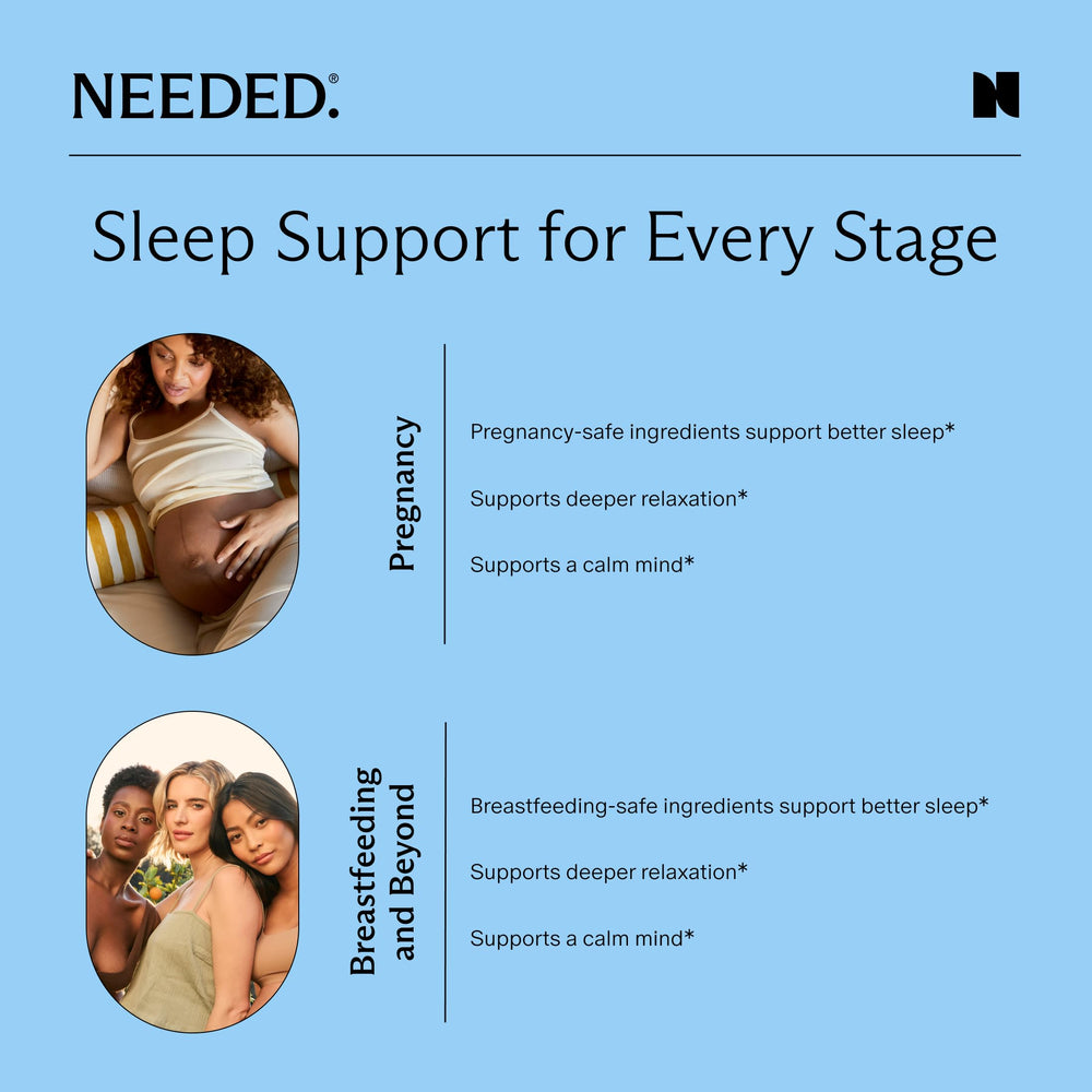 CalmSleep etiqueta de ingredientes visibles y certificaciones para seguridad