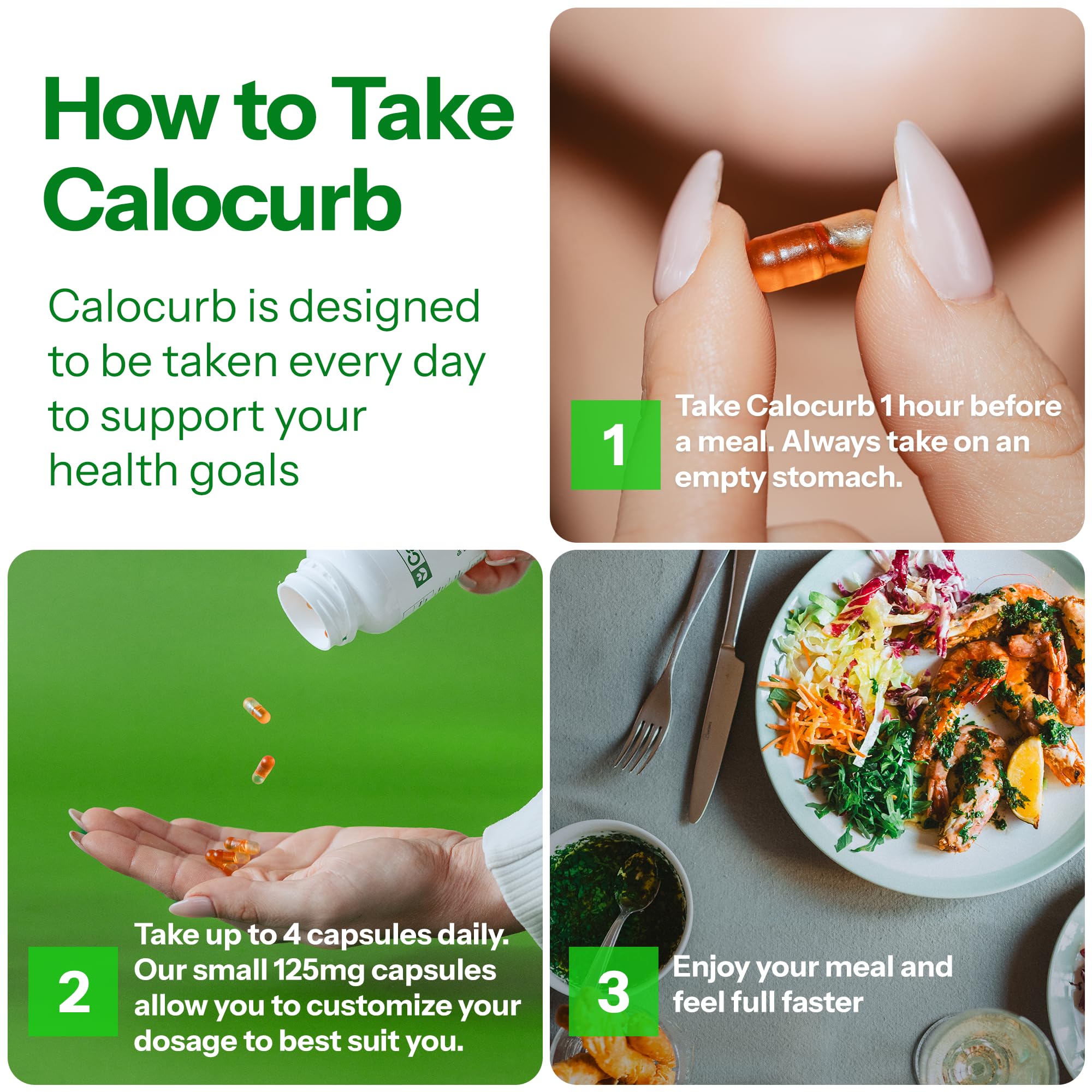 Calocurb en cocina saludable representando apoyo a hábitos nutritivos