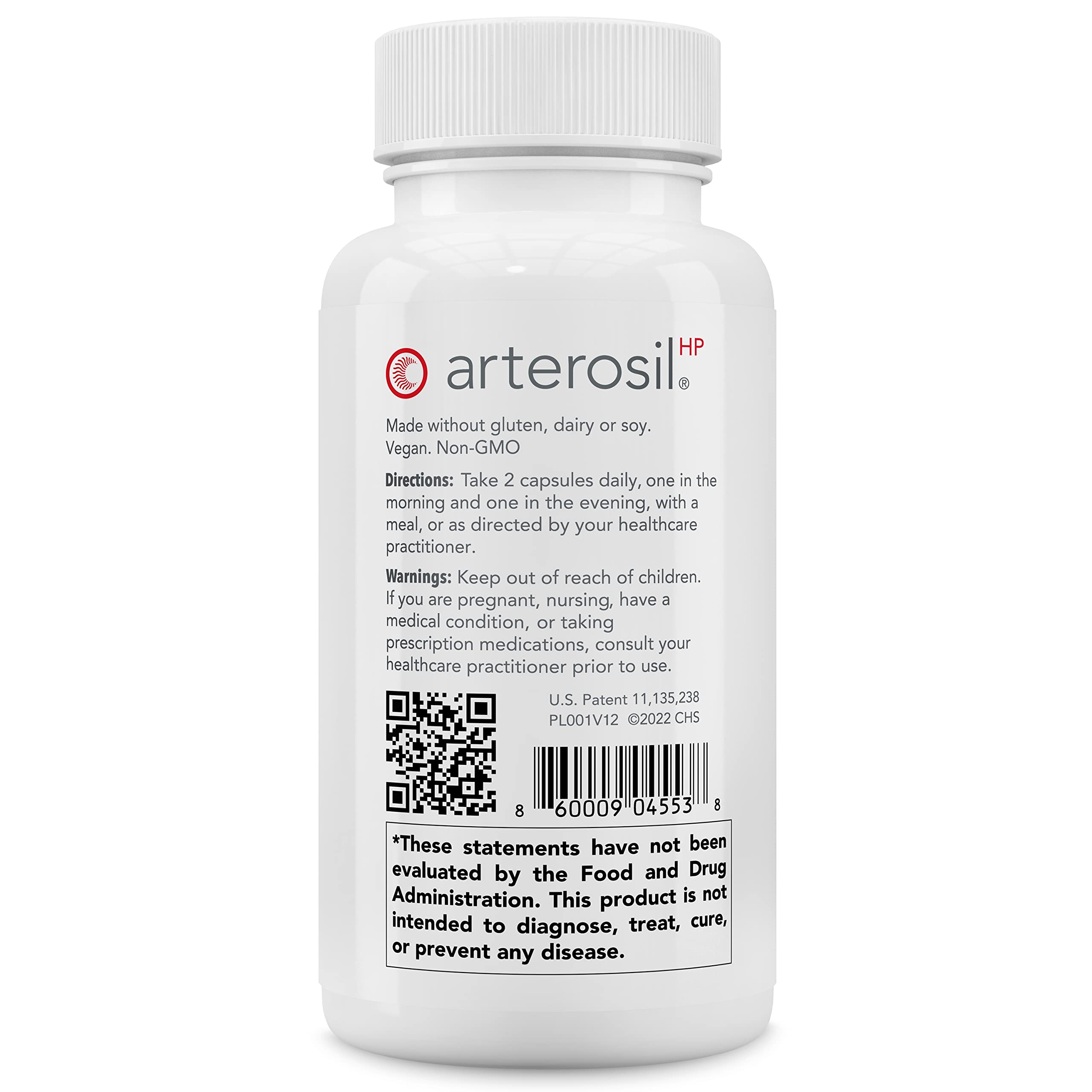 Calroy Arterosil en escena lifestyle junto a alimentos saludables