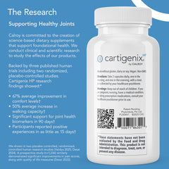 Calroy Cartigenix HP etiqueta con ingredientes y beneficios claros