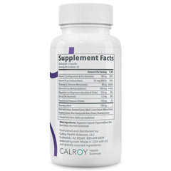 Calroy Vascanox HP etiqueta con ingredientes para ver transparencia