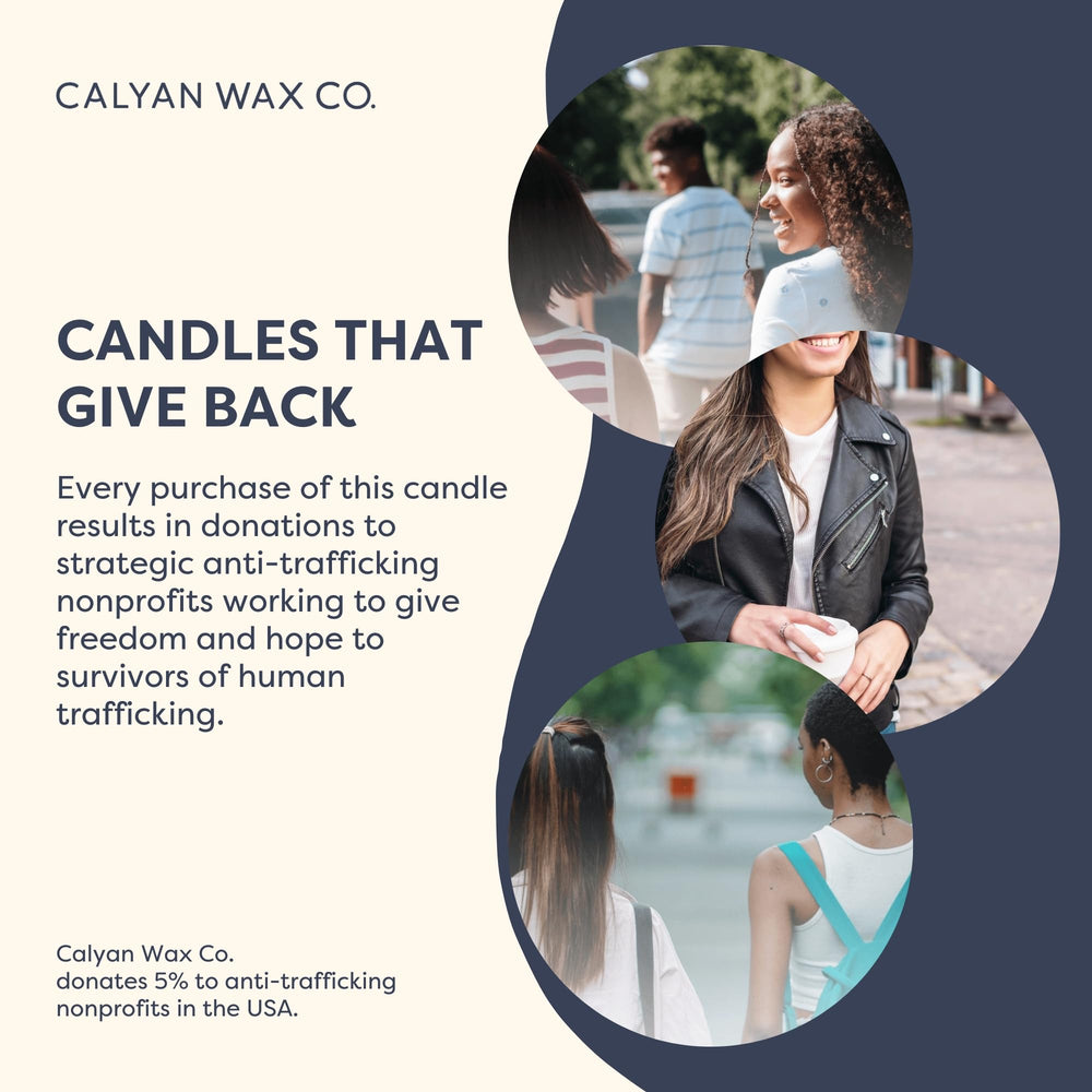 Calyan Wax Co. vela en cocina estilo lifestyle aportando aroma gourmand y confort