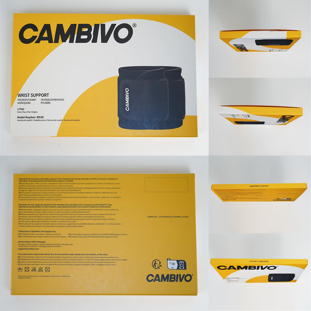 CAMBIVO cierre de velcro en detalle que facilita colocación y ajuste rápido