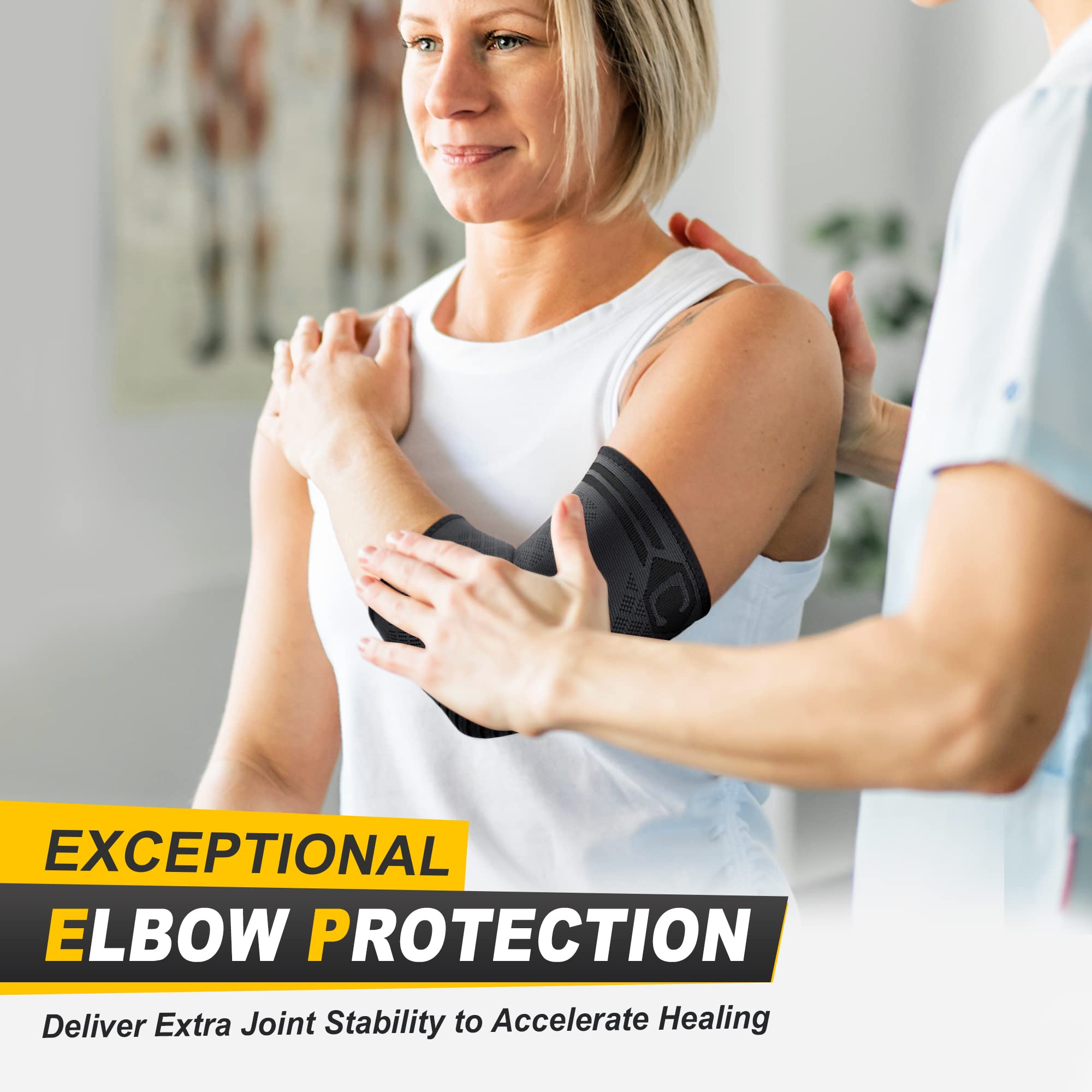 CAMBIVO uso en juego de golf demostrando protección en movimientos repetitivos