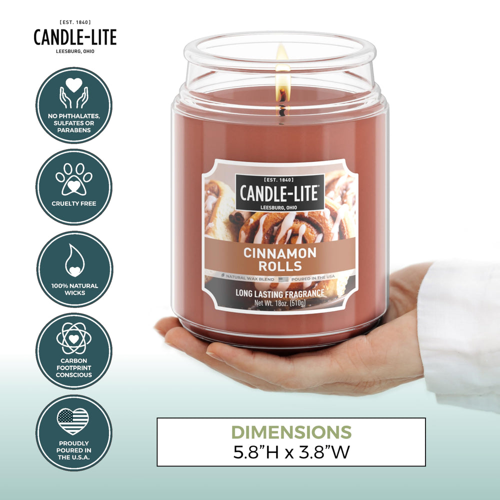CANDLE-LITE mecha 100% algodón encendida para combustión segura
