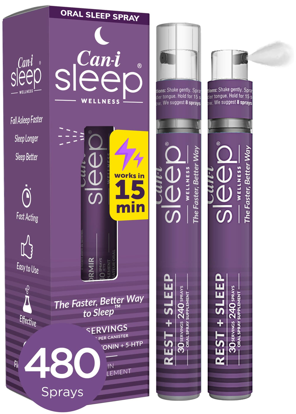 Cani Brands Feel Amazing frente del empaque mostrando diseño y dosis rápida