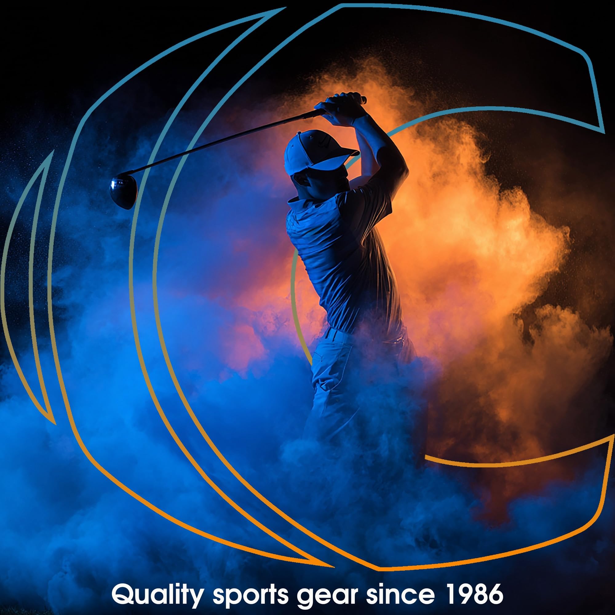 Cannon Sports escena en campo de golf demostrando uso en clima variado