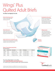 Cardinal Health detalle textura acolchada que aporta confort y control de humedad