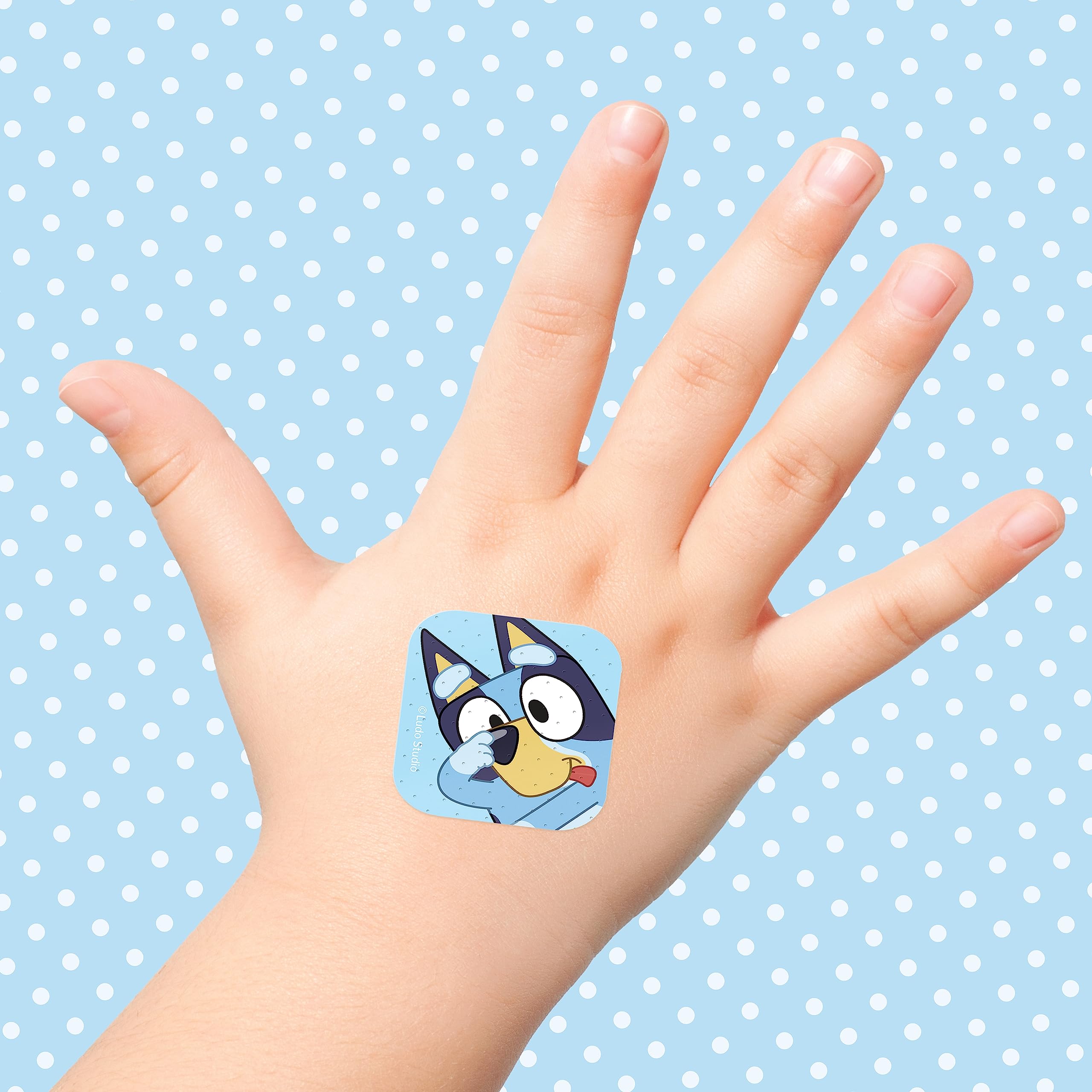 CARE BAND Bluey envoltorios individuales manteniendo curitas limpias y seguras