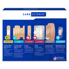 Care Science curitas en botiquín, solución práctica para emergencias diarias