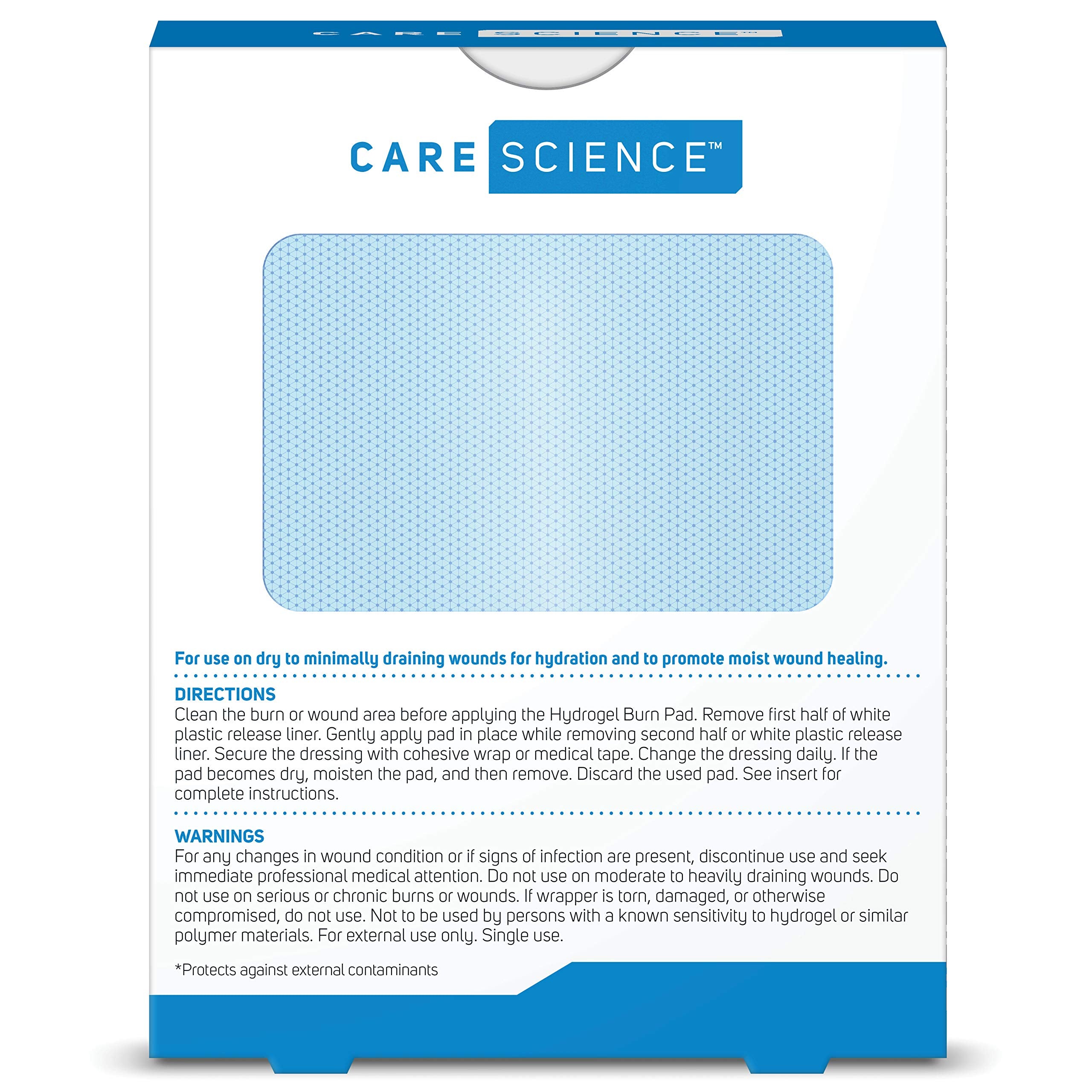 Care Science apósitos dentro de un botiquín listos para primeros auxilios