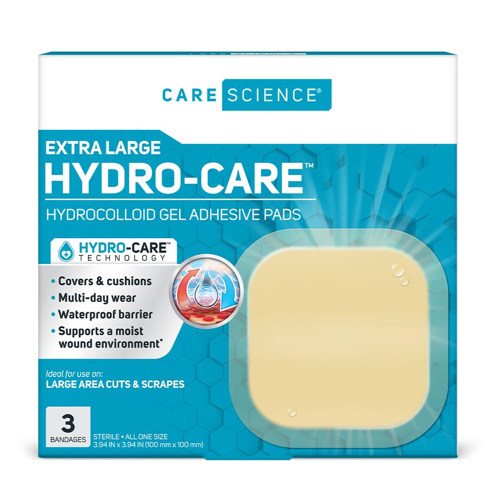 Care Science empaque frontal mostrando tamaño y cantidad, protección inmediata