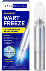 Care Science frente del envase mostrando marca y cantidad de usos, confianza visual