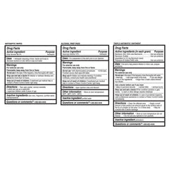 Care Science suministros extendidos para identificar piezas incluidas