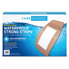 Care Science empaque frontal mostrando 32 unidades y beneficio de protección prolongada