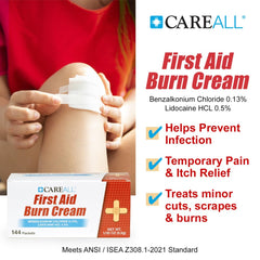 CareAll textura de la crema en close-up mostrando consistencia suave