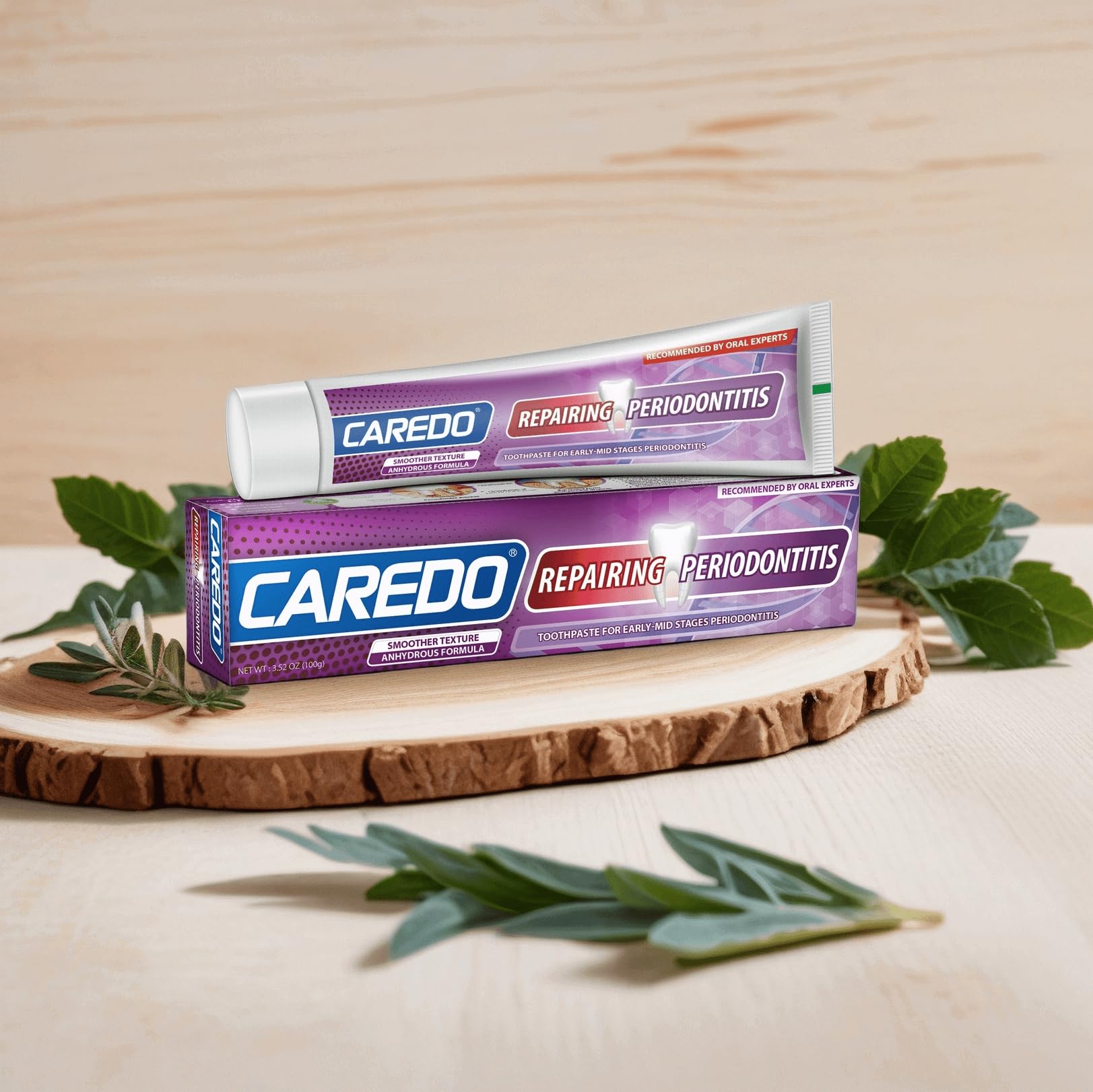 CAREDDO etiqueta con información de ingredientes y modo de uso claro