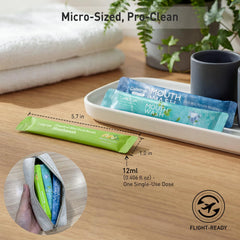 Etiqueta CAREFOR con sabores, identifica opciones Icy/ Clean/ Grapefruit