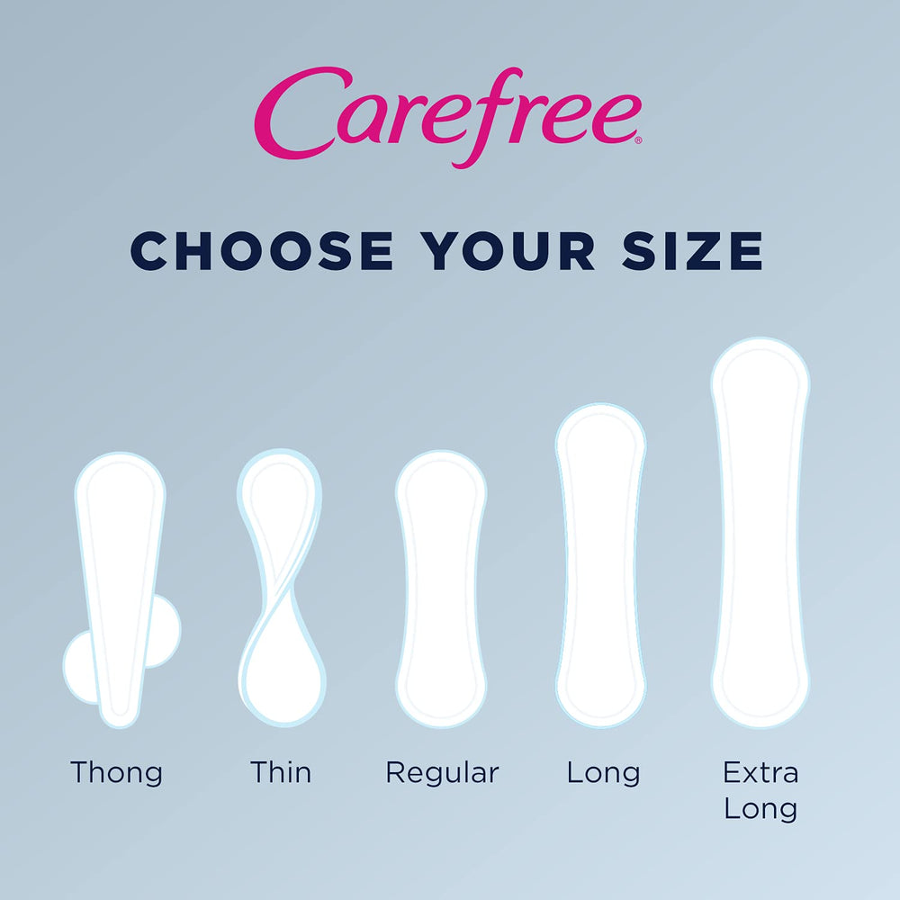 Carefree corte del núcleo Qwik‑Dry que muestra absorción rápida y secado