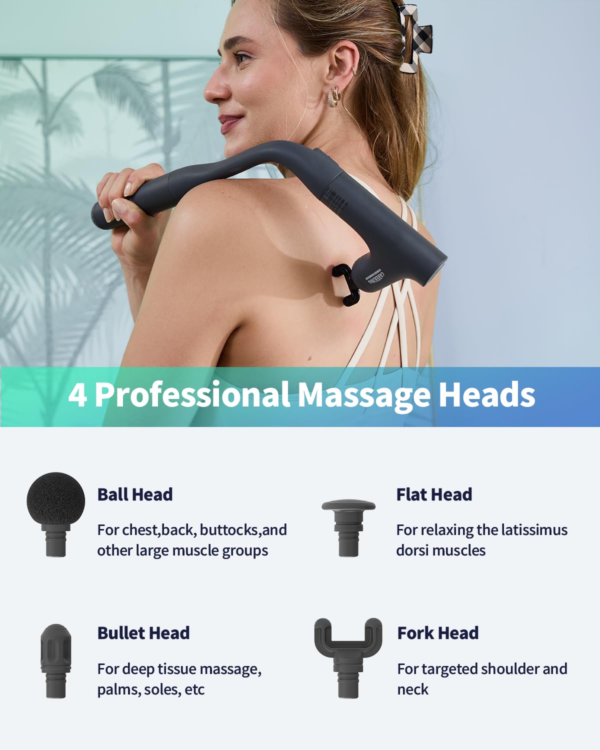 CAREKING comparación de tamaño con mano para evaluar ergonomía portátil