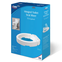 Carex asiento elevado abierto para limpieza rápida y cómoda
