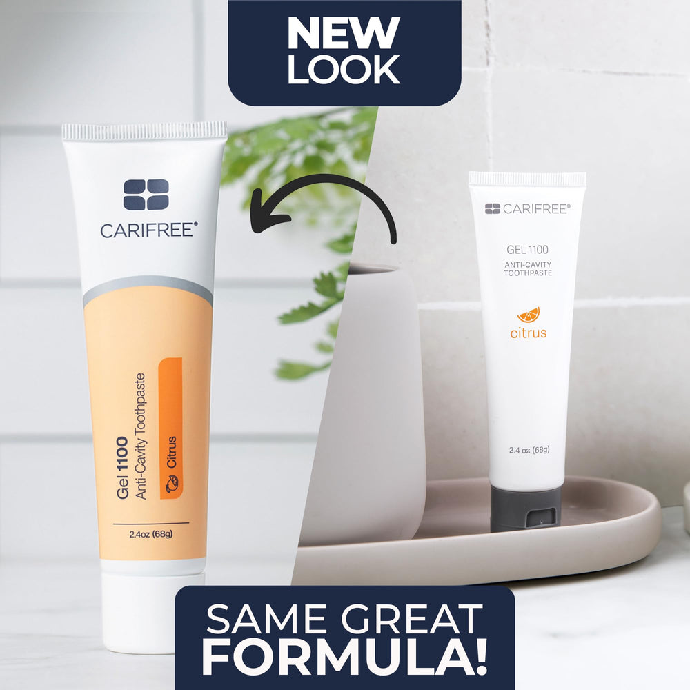 CariFree en uso al cepillar para demostrar aplicación diaria y control